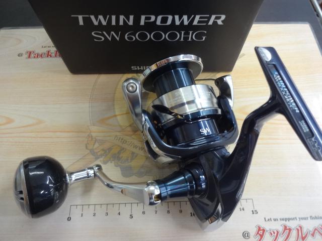 21 ツインパワーSW SW6000HG 美品！ シマノ 21 ツインパワー SW 6000HG (2021年モデル) スピニング