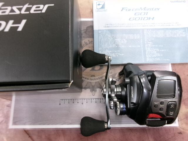 シマノ 23 フォースマスター601DH 楽天市場】(5)シマノ23 フォースマスター 601 左ハンドル (2024