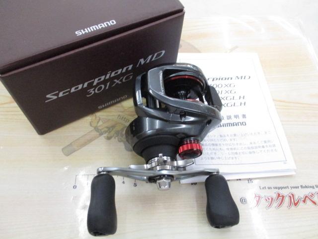 24スコーピオンMD 301XG シマノ スコーピオン MD 301XG 左 (リール