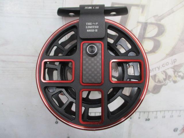 黒鯛師 THEヘチリミテッド 88SDⅡBR ブラック/レッド