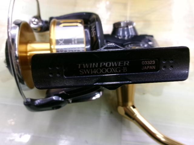SHIMANO 15ツインパワーSW14000XG ソルティガ6号PEライン付き SHIMANO