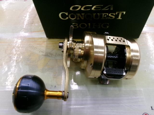 15オシアコンクエスト301hg　新品未使用 シマノ オシア コンクエスト 301HG 左 (リール) 価格比較 - 価格.com