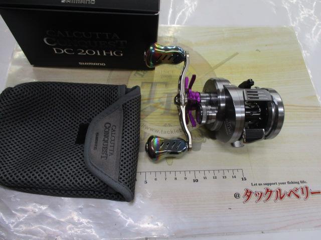 ✨美品✨20 カルカッタコンクエストDC 201HG シマノ '20 カルカッタコンクエストDC 201HG・左ハンドル