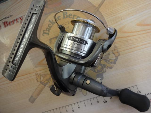 美品 シマノ SHIMANO 02 ツインパワー TWIN POWER 6000HG 日本製 MADE