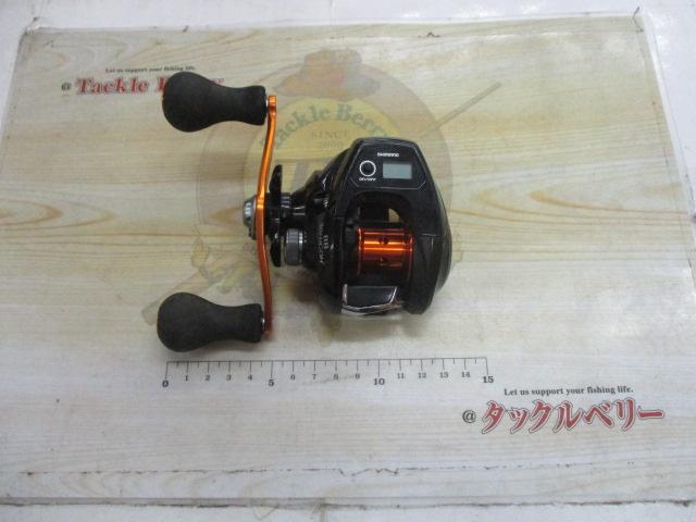 美品　シマノ　17バルケッタ　ＢＢ　３０１ＨＧＤＨ　カウンターリール シマノ(SHIMANO) 17バルケッタ BB 301HGDH(左) 037039