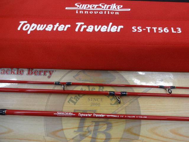 スミス　ＳＳ−ＴＴ５６Ｍ３　スーパーストライク　イノベーション　トップウォータートラベラー　３ピース ベイト スーパーストライク SS-TT56M3 トップウォータートラベラー グリップ