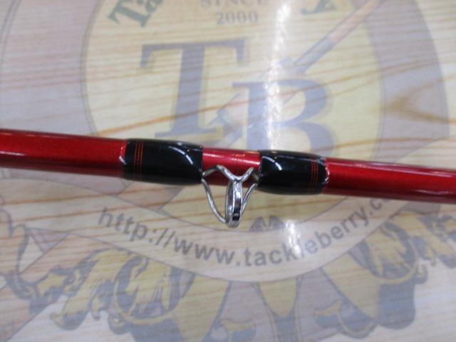 富士山竿 凌駕55 メタリックレッド フェルール