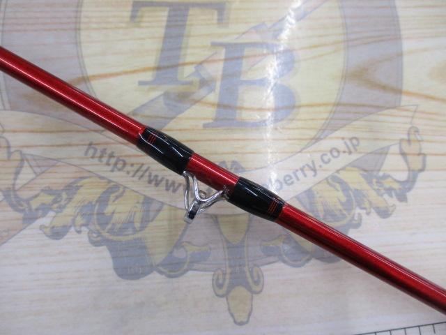 富士山竿 凌駕55 メタリックレッド フェルール