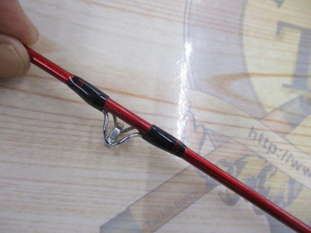 富士山竿 凌駕55 メタリックレッド フェルール