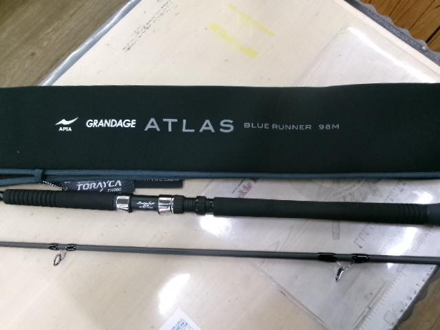 【新品未使用】グランデージアトラス98M 楽天市場】グランデージ アトラス 98M (ブルーランナー) アピア