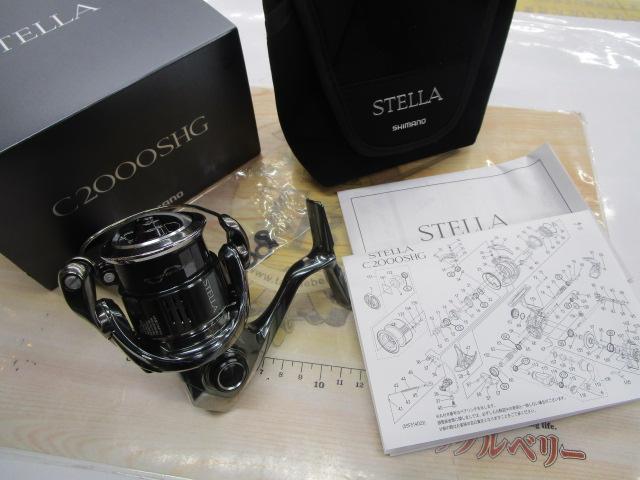 未使用に近い SHIMANO STELLA C2000SHG ステラ22 シマノ 22 ステラ C2000SHG (2022年モデル) スピニングリール /(5