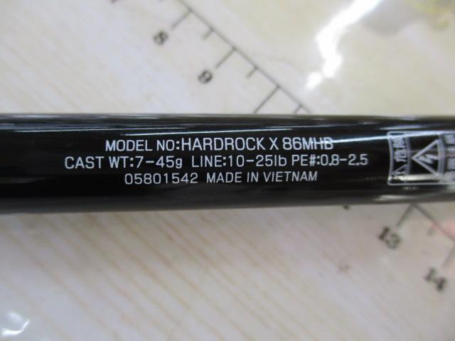ハードロックX 86MHB｜＠ベリーネット 日本最大新品中古釣具WEBショップ