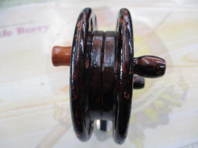 重利作 手作り木製リール86