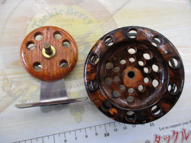 重利作 手作り木製リール86