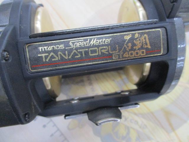 チタノススピードマスタータナトル石鯛 GT4000