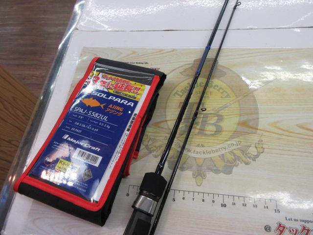 24ソルパラ アジングゲーム SPAJ-S582UL