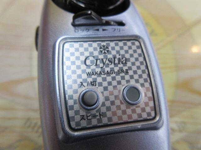 クリスティア ワカサギSR2電動リール シルバー