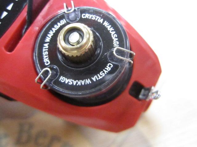 クリスティア ワカサギE電動リール レッド