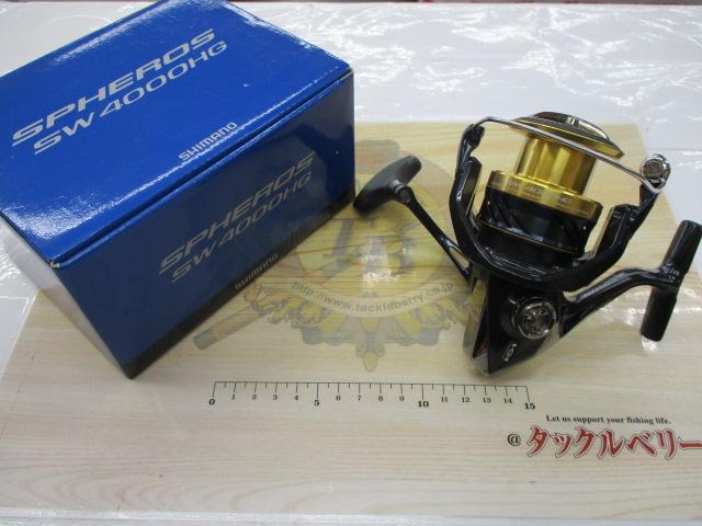 19スフェロスSW 4000HG｜＠ベリーネット 日本最大新品中古釣具WEBショップ