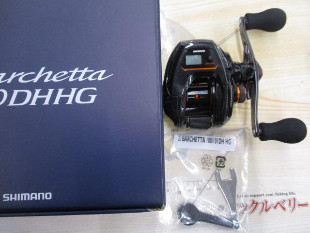 シマノ 21バルケッタ 100DHHG 未使用 シマノ 21バルケッタ 100DHHG 未使用 シマノ 21 バルケッタ 100DHHG(右