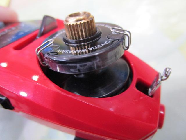 クリスティア ワカサギE電動リール レッド