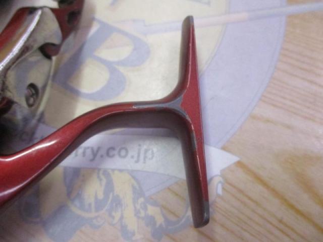 セルテートカスタムボディ 2500 レッド仕様 (I'ZE55mmハンドル+2506エアスプール)