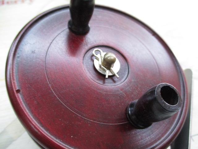 重利作 手作り木製リール86