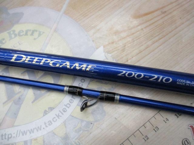 ディープゲーム 200-210｜＠ベリーネット 日本最大新品中古釣具WEBショップ