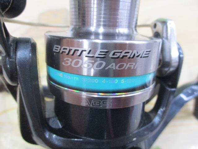 未使用保管　ダイワ　BATTLE GAME 3050 AORI ヤエン用リール 未使用保管 ダイワ BATTLE GAME 3050 AORI ヤエン用リール