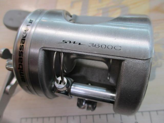 SM3600C シルバー(ambassadeurロゴリムステッカー)