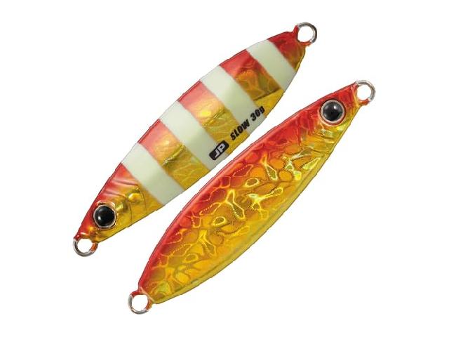 ジグパラスローJPSLOW-40g#064レッドゴールドゼブラ