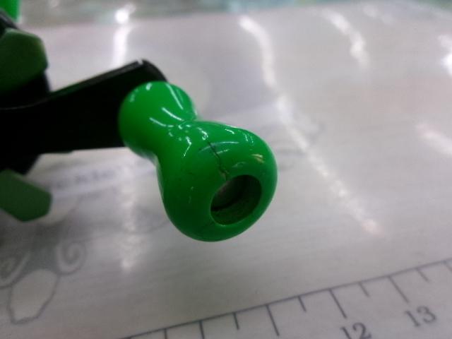 ワリンソウル ブラックカバー/ブラックサンドパーツ/蛍光グリーンフレーム