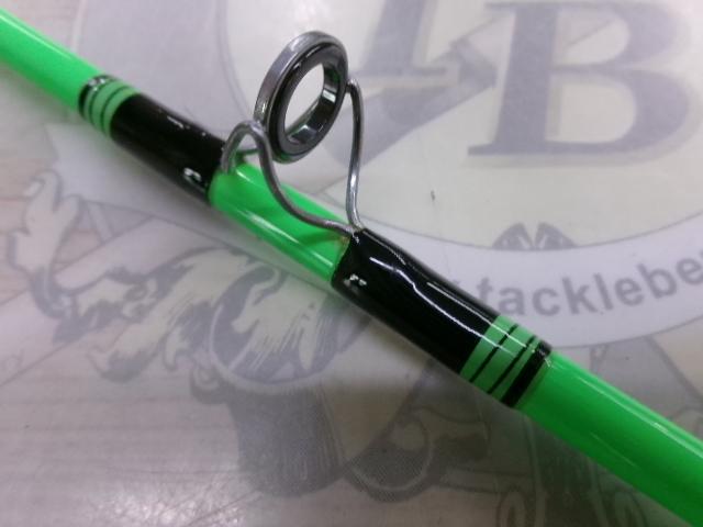 ロッカンシューター 蛍光グリーンブランク/ブラックスレッド(6ガイド)