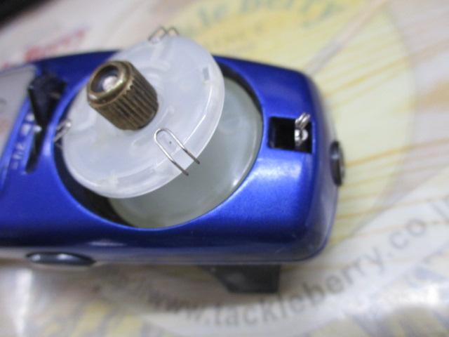 クリスティア ワカサギSR電動リール ブルー