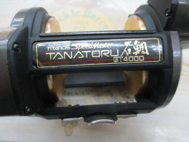 チタノススピードマスタータナトル石鯛 GT4000
