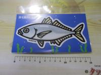 イラストステッカーラージアジ