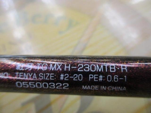 紅牙テンヤゲームMX H-230MTB・R