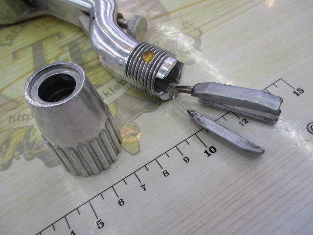 ブッチャーグリップ ココアブラウン/シルバーチャンピオンタイプ