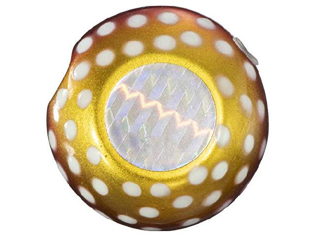 替乃実TM-HEAD100#051ゴールドレッドドットグロー