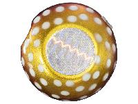 替乃実TM-HEAD100#051ゴールドレッドドットグロー