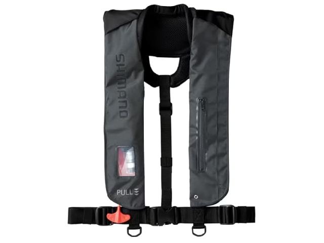 ラフトエアジャケット(膨脹式救命具)VF-051KブラックグレーF