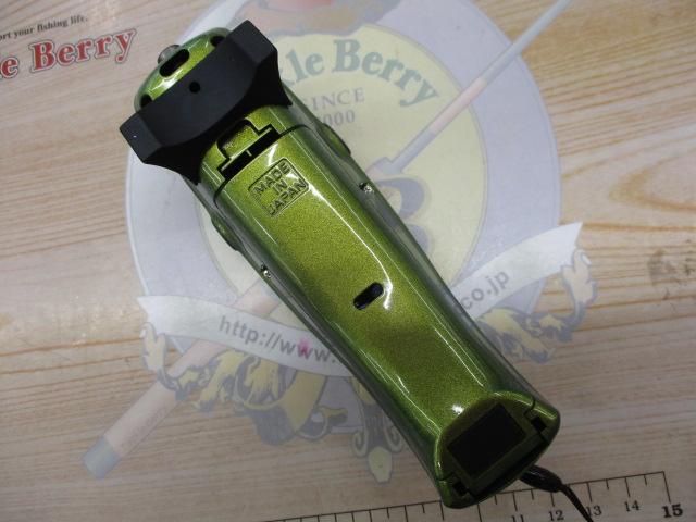 クリスティア ワカサギCR電動リールPT グリーンゴールド