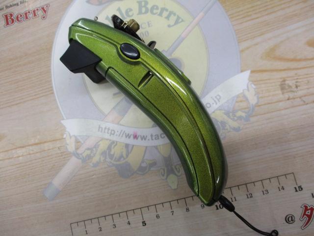 クリスティア ワカサギCR電動リールPT グリーンゴールド