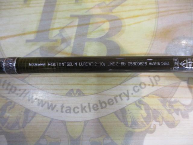 トラウトX NT 60L・N