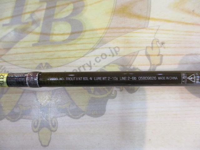 トラウトX NT 60L・N
