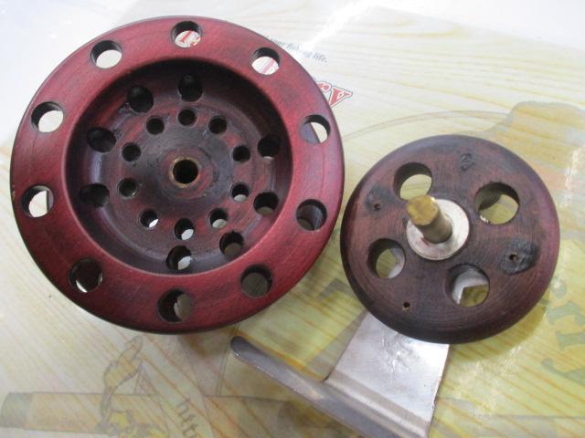 重利木製リール