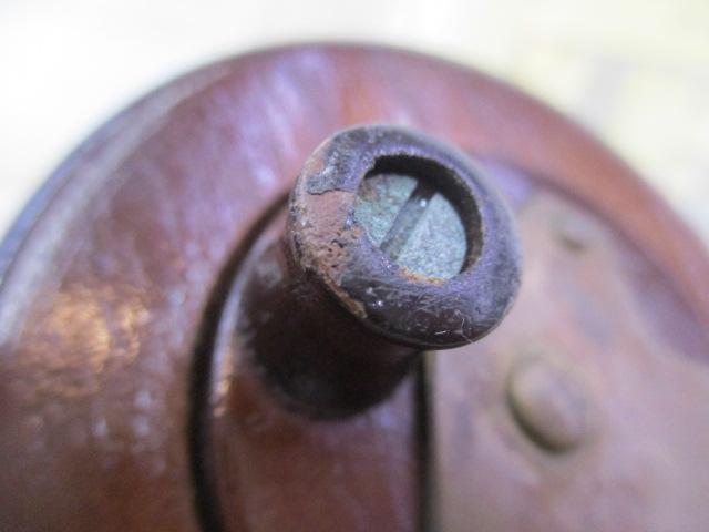 重利作 手作り木製リール72