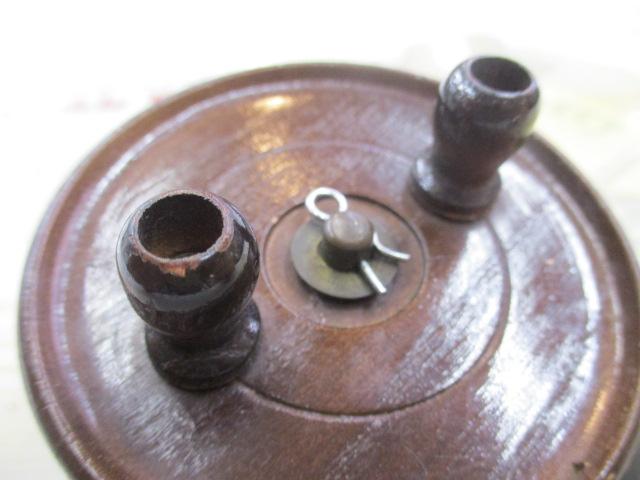 重利作 手作り木製リール72