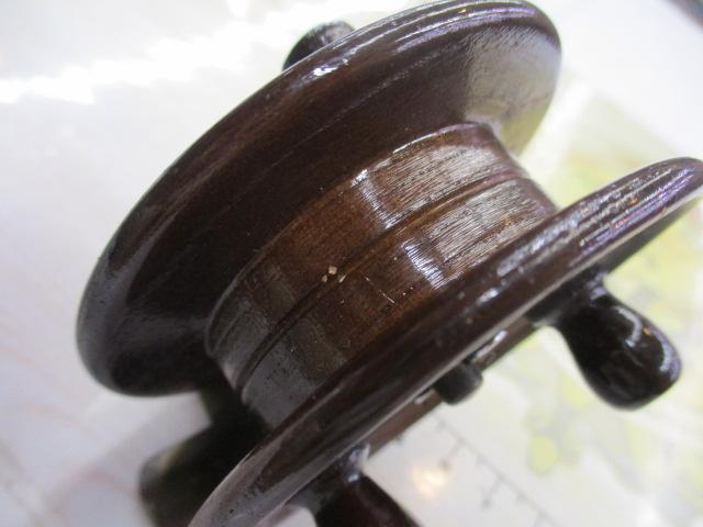 重利作 手作り木製リール72
