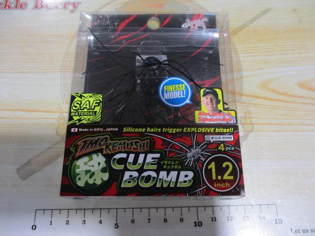 イモケムシキュウボム1.2"フィネスモデル#419ブラック